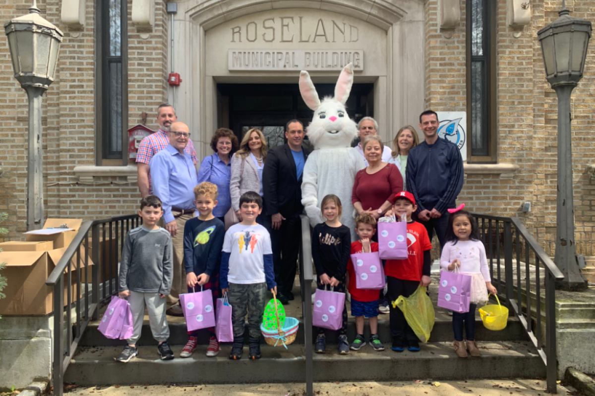 On Saturday, April 13th over 100 children were on hand to participate in the Roseland Recreation Department's Annual Easter Egg 