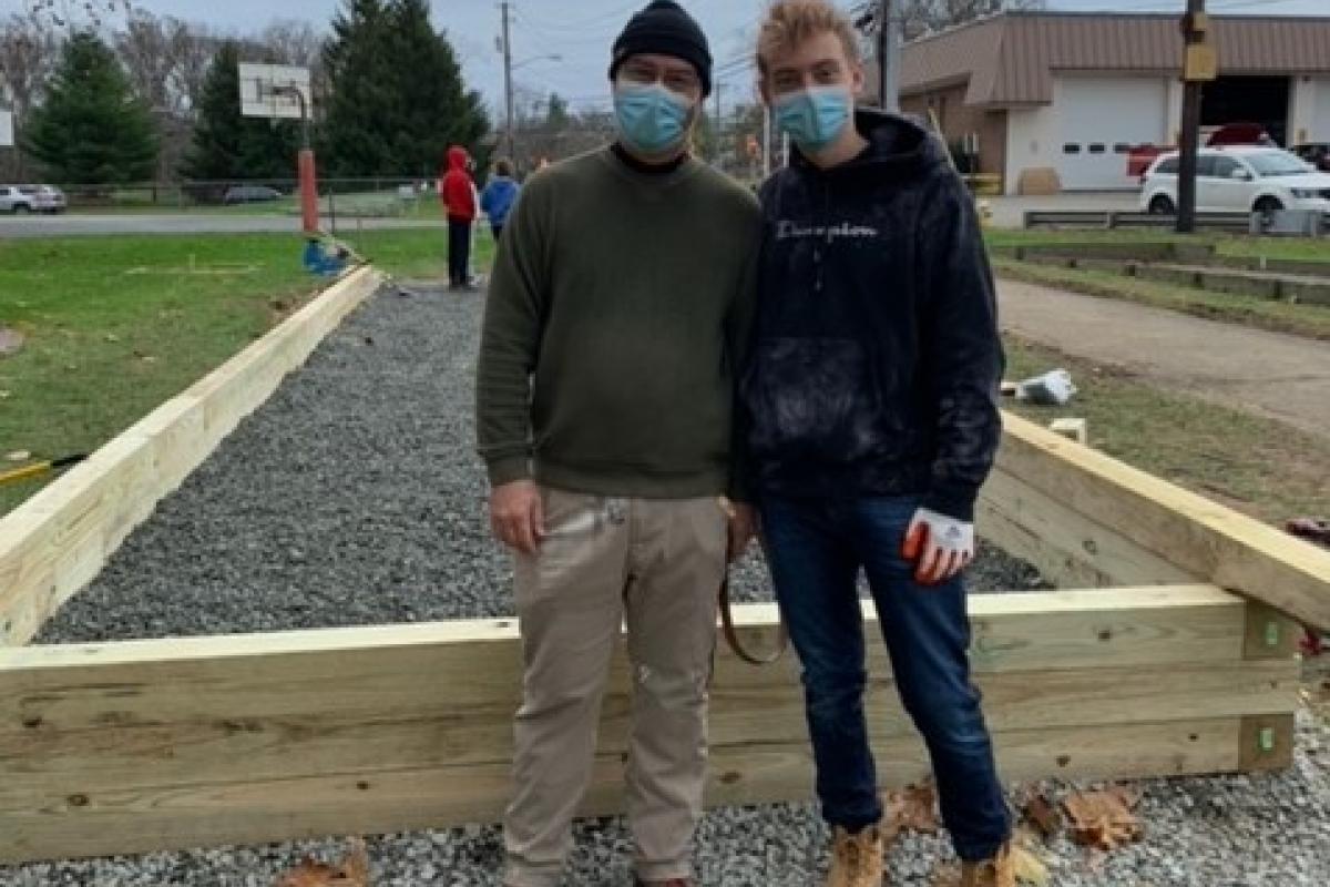 Eagle Scout Project - Bocce Court - Fall 2020