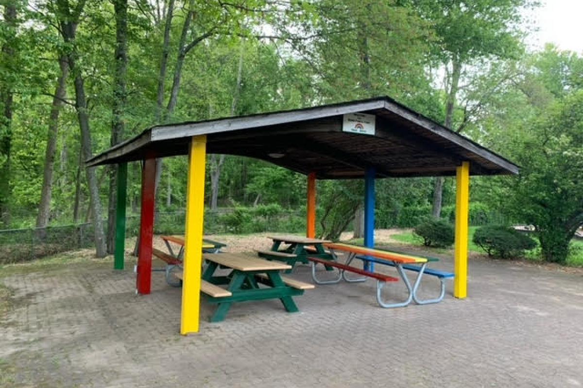 Girl Scouts Paint Pavilion - May 2021