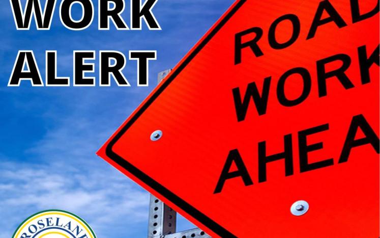 Road Work Alert